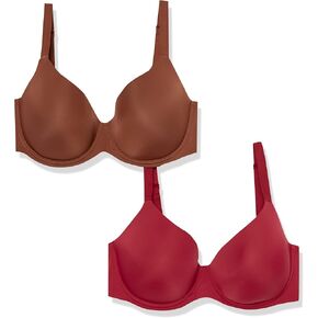 Amazon Essentials Women's Full Coverage Bra, Pack of 2