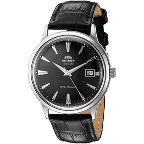 Orient '2nd Gen Bambino Version I' Japanese Automatic Stainless Steel and Leather Dress Watch