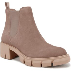 حذاء نسائي من Fttpdeaus بنعل عروة للكاحل حذاء كاجوال بمنصة مكتنزة وكعب مرن وكعب تشيلسي القتالي in Kuwait