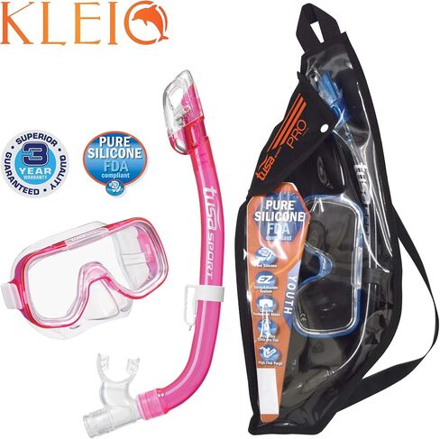 مجموعة قناع TUSA Sport Youth Mini-Kleio ومجموعة كومبو للغطس الجاف in Kuwait