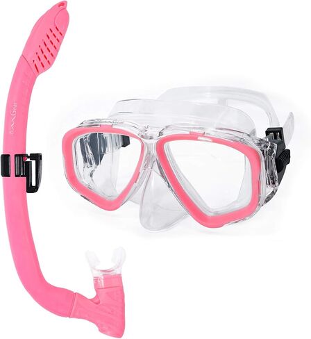 مجموعة أدوات الغطس للأطفال، نظارات سباحة للأطفال مع غطاء للأنف، قناع الغطس، معدات الغطس للأولاد والبنات الصغار من سن 6 إلى 16 عامًا، نظارات غوص من السيليكون ومعدات حمام سباحة كومبو للغطس in Kuwait