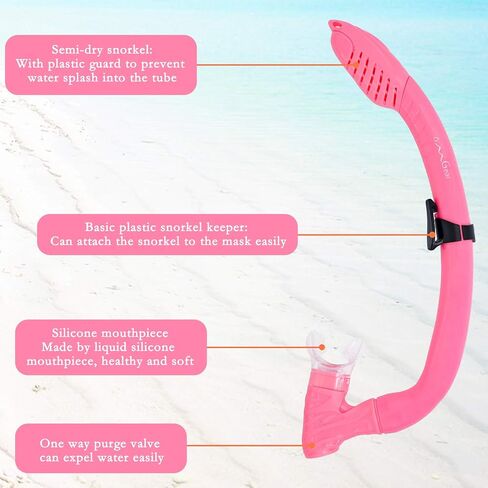 مجموعة أدوات الغطس للأطفال، نظارات سباحة للأطفال مع غطاء للأنف، قناع الغطس، معدات الغطس للأولاد والبنات الصغار من سن 6 إلى 16 عامًا، نظارات غوص من السيليكون ومعدات حمام سباحة كومبو للغطس in Kuwait