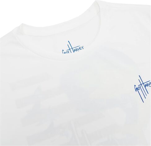 Guy Harvey Boy's Short Sleeve Performance Shirt with 30+ UPF Sun Protection in Saudi Arabia