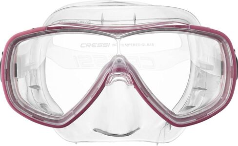 Cressi Adult Single Lens Snorkeling Diving Mask- Excellent View | Onda: made in Italy in Saudi Arabia