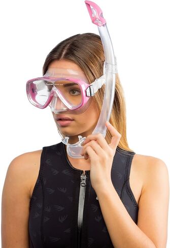 Cressi Adult Single Lens Snorkeling Diving Mask- Excellent View | Onda: made in Italy in Saudi Arabia