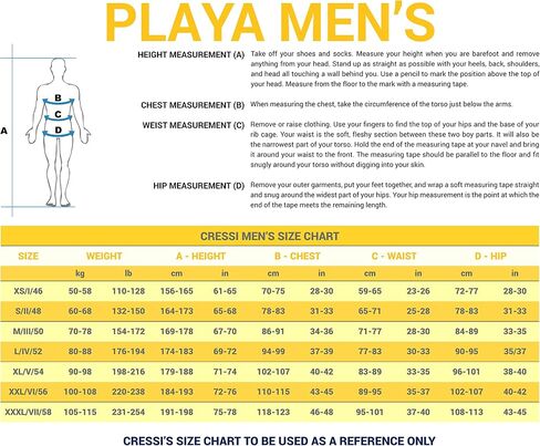 بدلة رياضية للرجال من Cressi Shorty من أجل الغوص، الغوص، وركوب الأمواج - 2.5 مم من النيوبرين | Playa Flex in Saudi Arabia