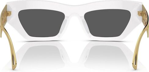 Versace VE 4432U 401/87 White Plastic Fashion Sunglasses Grey Lens in Saudi Arabia