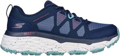 حذاء Skechers Max Cushioning Elite Trail للسيدات باللون الأزرق الداكن/الفيروزي 7 B in Saudi Arabia