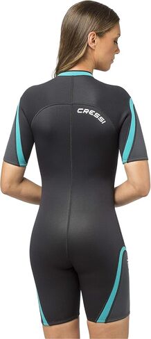 Shorty Women's Wetsuit for Scuba Diving, Snorkeling, Windsurfing - 2.5mm Neoprene | PLAYA by Cressi: quality since 1946 in Saudi Arabia