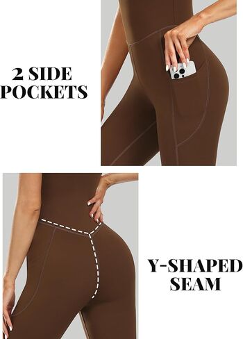 بدلة Desol Flare للنساء مع جيوب قطعة واحدة Bodycon Bodycon للتحكم في البطن، بدلة Unitard Playsuit in Kuwait