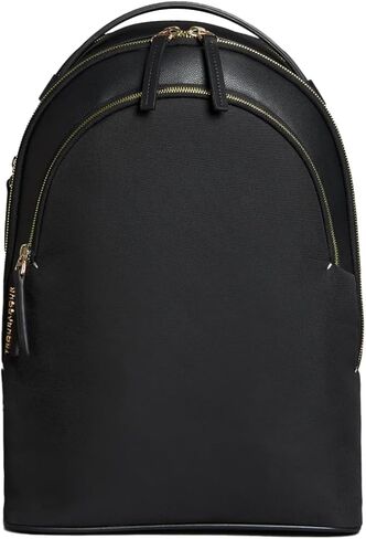 حقيبة ظهر Troubadour Momentum - نباتية ممتازة، خفيفة الوزن ومقاومة للماء - جيب مبطن للكمبيوتر المحمول مقاس 16 بوصة - أشرطة مريحة مريحة - مصنوعة من مواد من مصادر مسؤولة - أسود in Kuwait