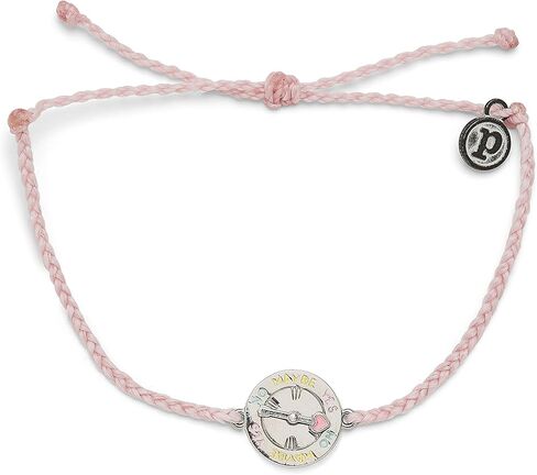 Pura Vida Silver or Gold Spinner Bracelet - 100% Waterproof, Adjustable Band - Plated Brand Charm in Saudi Arabia