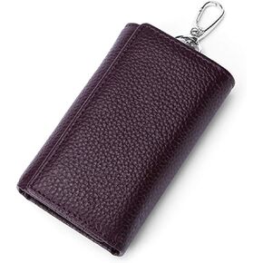 RuoFeng Keychain Key Holder Ring with 6 Hooks Snap Closure