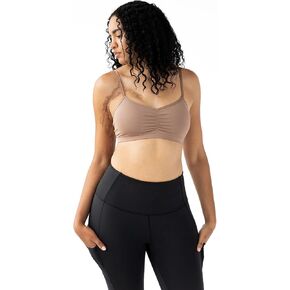 Handful Women's Adjustable Sports Bra with Removable Pads, Versatile Workout Bra