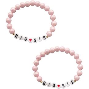 CHENXIKK Big Sister Gift for Sister, Big Sister Bracelet - Big Sis Announcement Jewelry