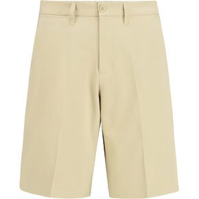 Men's Golf Shorts Khaki Stretch Tech Light Relaxed Fit Plaid Quick Dry Twill Short