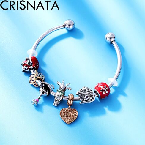 2023 Christmas Series Charms, 925 Sterling Silver Gingerbread Man House, Snowman, Christmas Tree, Santa Claus, Snowflke, Reindeer, Star and Cross Beads, fits European Xmas Bracelet Necklace, Gifts for Mom/Friend/Grandma/Children in Kuwait