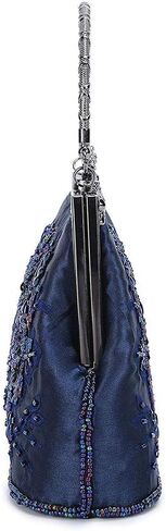 KISSCHIC Women's Handbag Vintage Rose Embroidered Beaded Sequin Evening Bag Wedding Party Clutch Purse in Kuwait