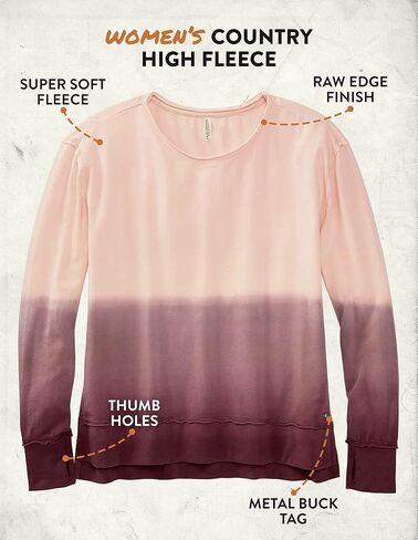 Legendary Whitetails Women's Country High Fleece in Saudi Arabia
