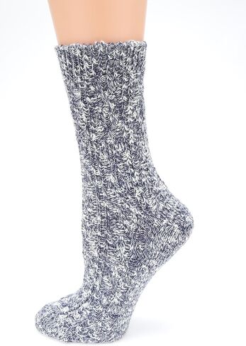 MIRMARU Women's Premium Winter 4 Pairs Wool And Cotton Blend Crew Socks Collection in Saudi Arabia