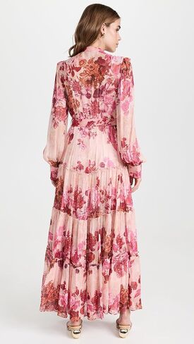 فستان دالي طويل للنساء من Hemant and Nandita مع انزلاق in Kuwait