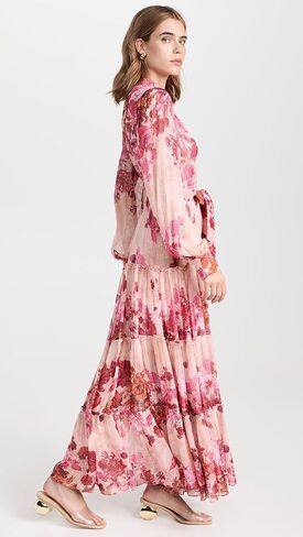 فستان دالي طويل للنساء من Hemant and Nandita مع انزلاق in Kuwait