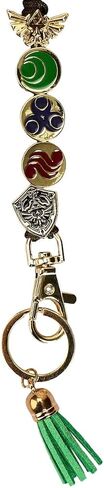 Bioworld The Legend Of Zelda Metal Charm Lanyard and Tassel Keychain in Saudi Arabia