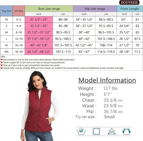 MISS MOLY Women Lightweight Quilted Padded Vest Stand Collar Zip Up Front Gilet Quilted in Kuwait