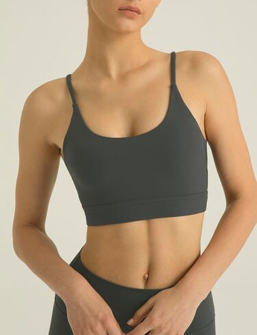 حمالات صدر رياضية للسيدات من Colourfulkoala Dreamlux Bowknot Strappy وخفيفة التأثير للتمرينات واليوجا in Saudi Arabia