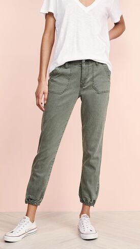 بنطلون رياضي نسائي من PAIGE Mayslie، Vintage Ivy Green، 25 in Kuwait