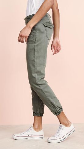 بنطلون رياضي نسائي من PAIGE Mayslie، Vintage Ivy Green، 25 in Kuwait