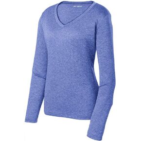 Joe's USA Ladies Long Sleeve Moisture Wicking Athletic Shirt Sizes XS-4XL