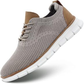 Mens Oxfords Lace-Up Lightweight Casual Walking Shoes Dress Shoes Fashion Sneakers Walking Shoes