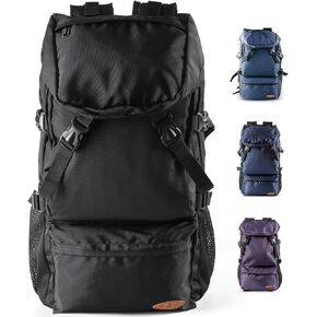 VGCUB Large Travel Backpack,Carry on Backpack for Women Men Airline Approved Gym Backpack Waterproof Business Laptop Daypack,White Brown