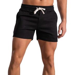 Men's 3" Short Slim Fitted Gym Workout Sweat Running Exercise Athletic Lounge Shorts in Saudi Arabia