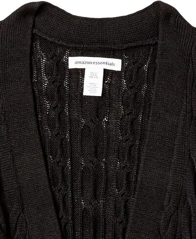 Amazon Essentials Women's Soft Cable Longer Length Open-Front Cardigan Sweater in Saudi Arabia