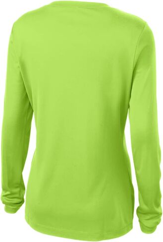 Joe's USA Ladies Long Sleeve Moisture Wicking Athletic Shirt Sizes XS-4XL in Saudi Arabia