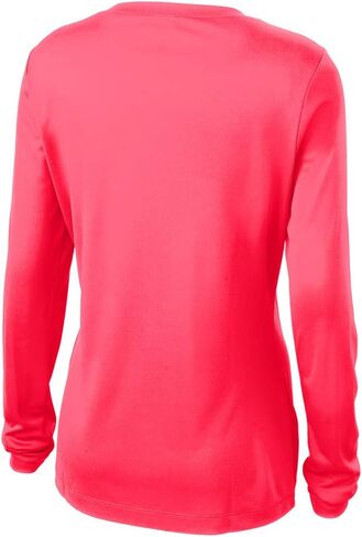 Joe's USA Ladies Long Sleeve Moisture Wicking Athletic Shirt Sizes XS-4XL in Saudi Arabia