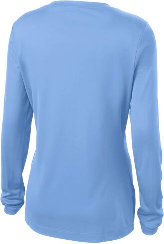 Joe's USA Ladies Long Sleeve Moisture Wicking Athletic Shirt Sizes XS-4XL in Kuwait