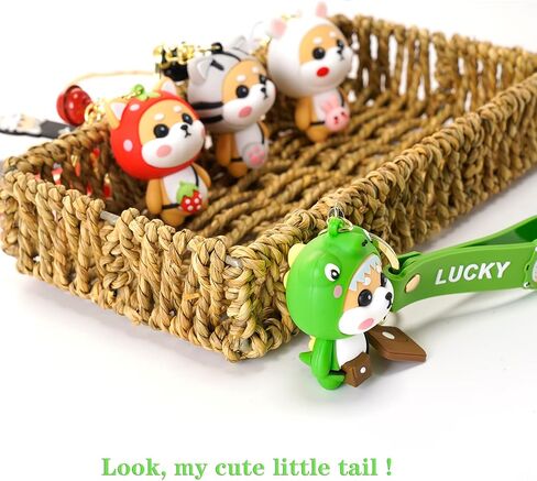 YOU WIZV لطيف المفاتيح Kawaii أنيمي سلاسل المفاتيح للأطفال على ظهره Charms مفتاح سلسلة ملحق صديق هدية للنساء فتاة in Kuwait