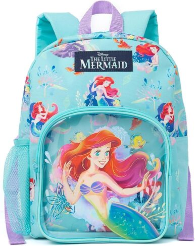 Disney The Little Mermaid Backpack Kids | Girls Ariel Sea Character Blue Rucksack | Luggage Sports School Bag Adjustable Straps | Princess Merchandise Gifts in Saudi Arabia