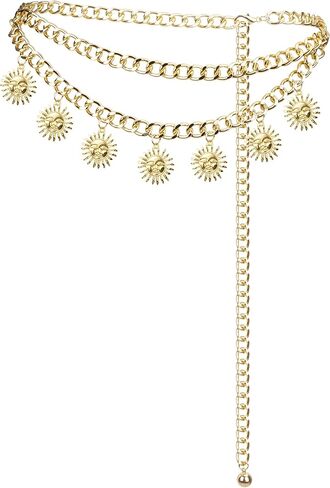 اولوجيد حزام خصر للنساء من صن تشارم، حر، نحاسي، دلاية شمس, نحاس, صن تشارم in Kuwait