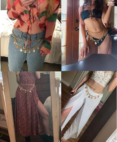 اولوجيد حزام خصر للنساء من صن تشارم، حر، نحاسي، دلاية شمس, نحاس, صن تشارم in Kuwait