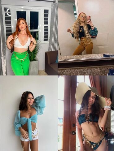 اولوجيد حزام خصر للنساء من صن تشارم، حر، نحاسي، دلاية شمس, نحاس, صن تشارم in Kuwait