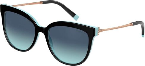 Sunglasses Tiffany TF 4176 80559S Black On Blue in Saudi Arabia