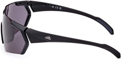 نظارة شمسية للرجال من اديداس (عبوة 1 قطعة), أسود غير لامع/رمادي داكن, 60mm in Kuwait