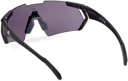 نظارة شمسية للرجال من اديداس (عبوة 1 قطعة), أسود غير لامع/رمادي داكن, 60mm in Kuwait