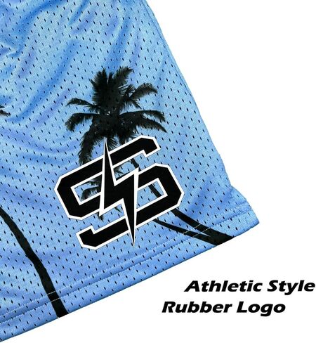 Mesh Shorts - Perfect for Basketball or Gym - Athletic Double-Layer Mesh Shorts - Fitness & Casual Style in Kuwait