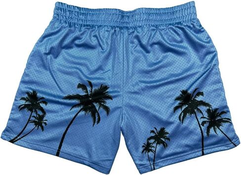 Mesh Shorts - Perfect for Basketball or Gym - Athletic Double-Layer Mesh Shorts - Fitness & Casual Style in Kuwait