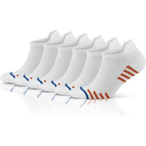 GoWith Thin Running Socks for Men & Women, Rayon Made From Bamboo Lightweight Zero-Cushion Socks, Striped Low-Cut Golf Socks